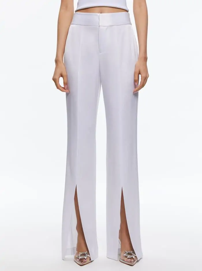 JODY HIGH WAISTED FRONT SLIT PANT
